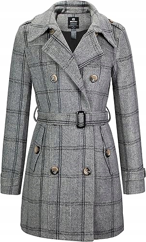 Kabát Wantdo Klasická parka dlouhá Větruodolná zimní bunda