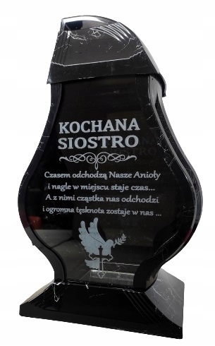 

Znicz Faraon Kochana Siostro Grawer Złota Nitka