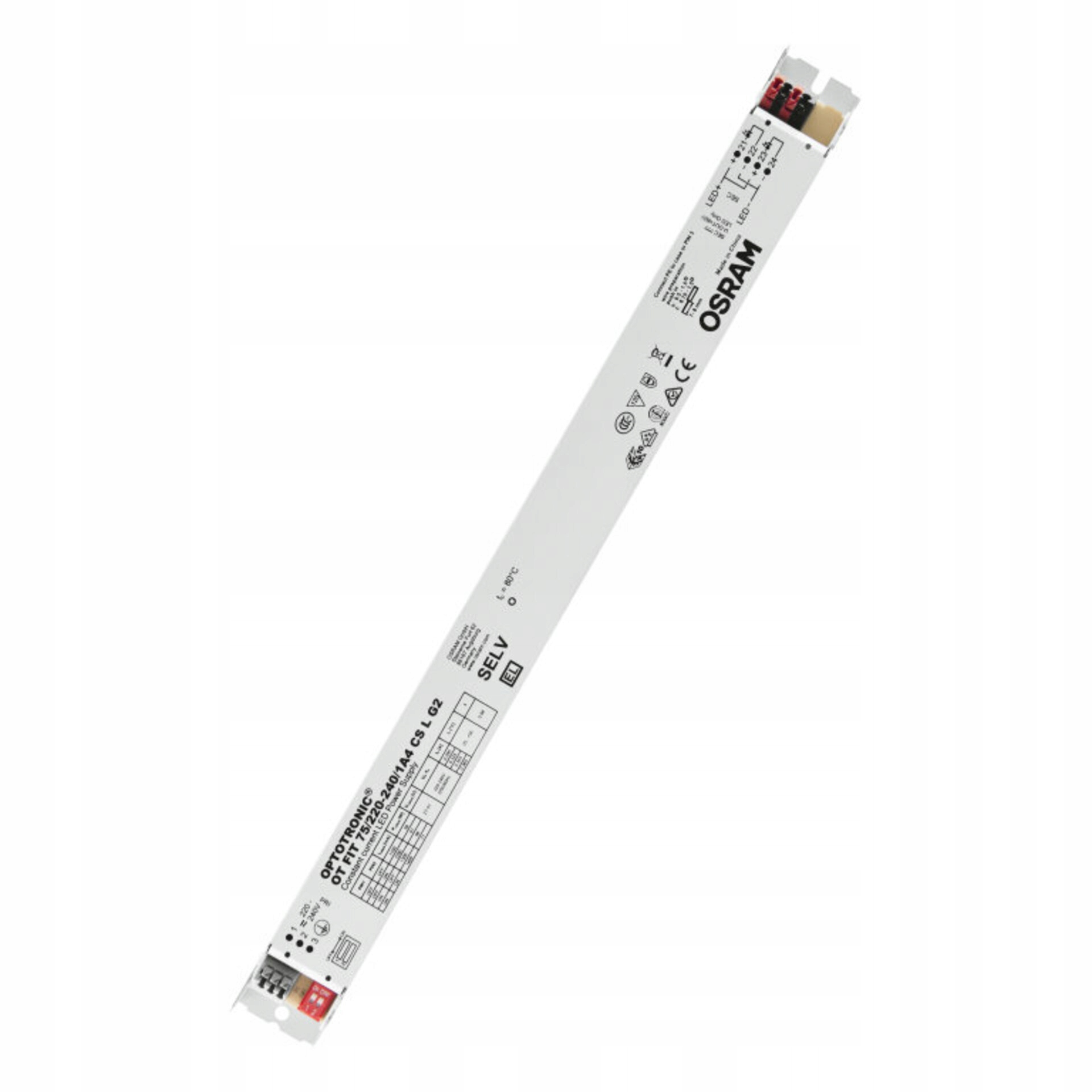 Ledvance Ot Fit 75/220-240/1A4 Cs L G2 75W, 27-51V, 1100-1400mA, IP20, Selv