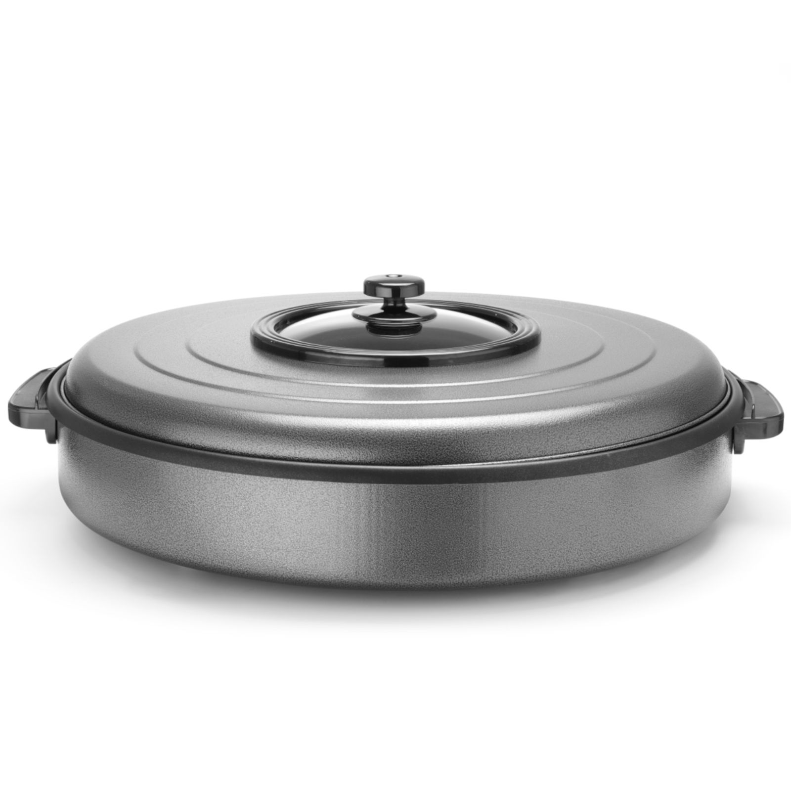 Elektrická Pánev Na Smažení A Pečení Grilování Okragla 55 CM