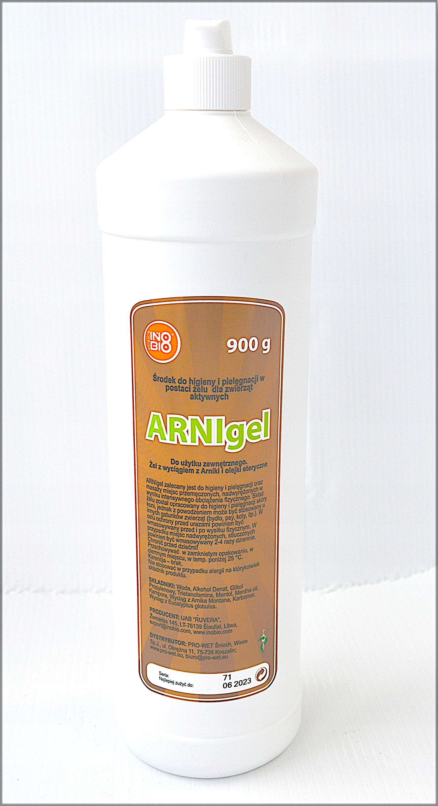 

Arnigel 900 g Żel Dla Zwierząt Aktywnych