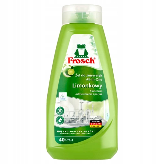 Levně 2 x Frosch Limetkový gel pro mytí nádobí v myčce nádobí
