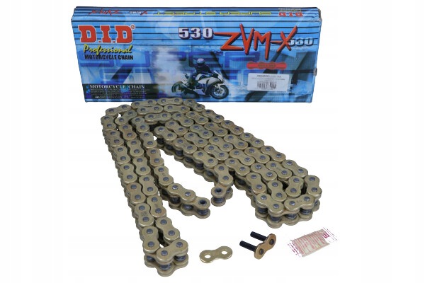 D.I.D Hnací Reťazec Moto DID 530 X-ring (4629DAN) (rozkovaný Ohnisko)