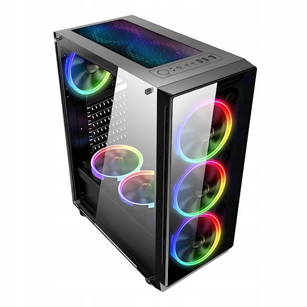 Skříň Gamer Elite BPG3 Tvrzené Sklo Usb 3.0