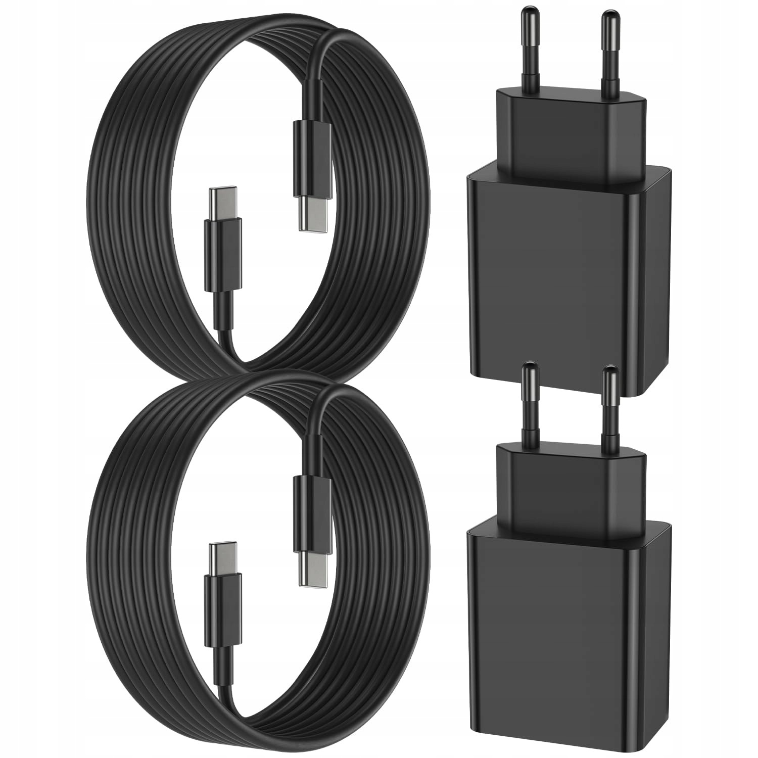 2x Rychlá Nabíječka Usb-c 45W Kabel 2M Pro Samsung S22