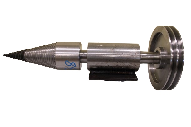 Štípačka Vrták 80 mm s řemenicí 200 mm 2x17