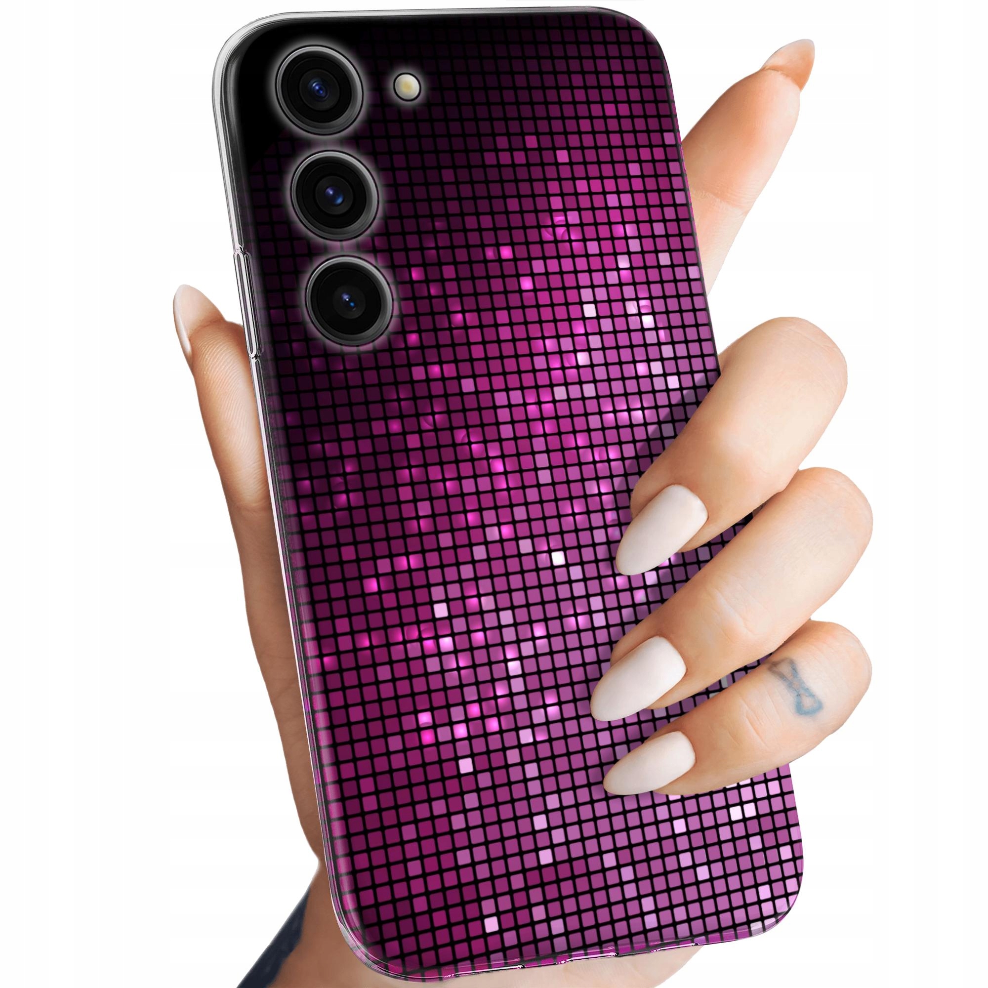 

Etui do Samsung Galaxy S23 Brokat Brokatowe