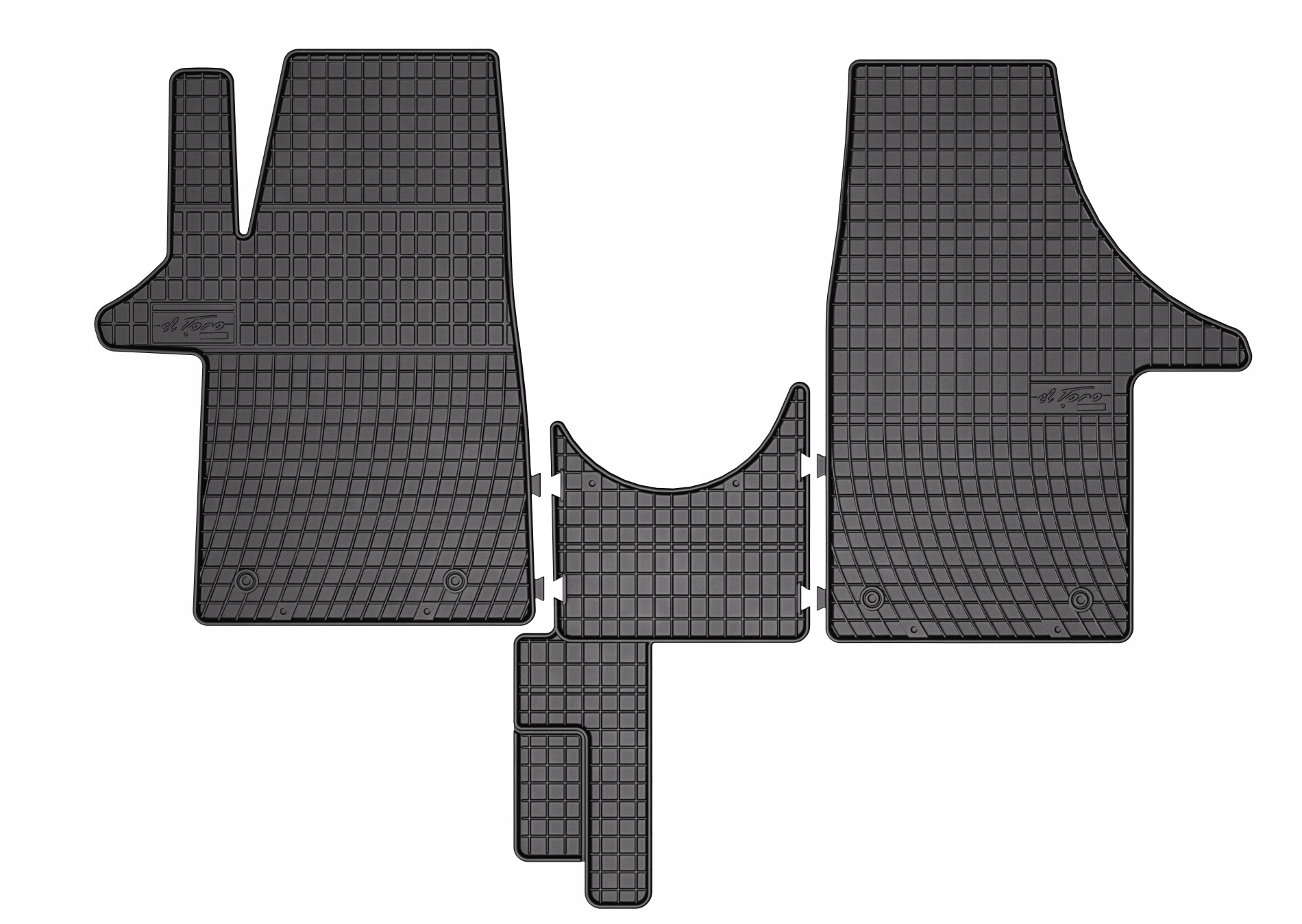 Dywaniki Gumowe typowe Vw Transporter T5 T6 2003-2026
