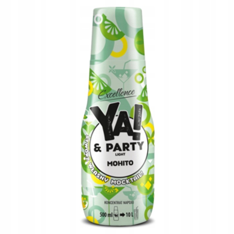 Ya!&party Mohito. Koncentrat napoju. Light 500 ml.