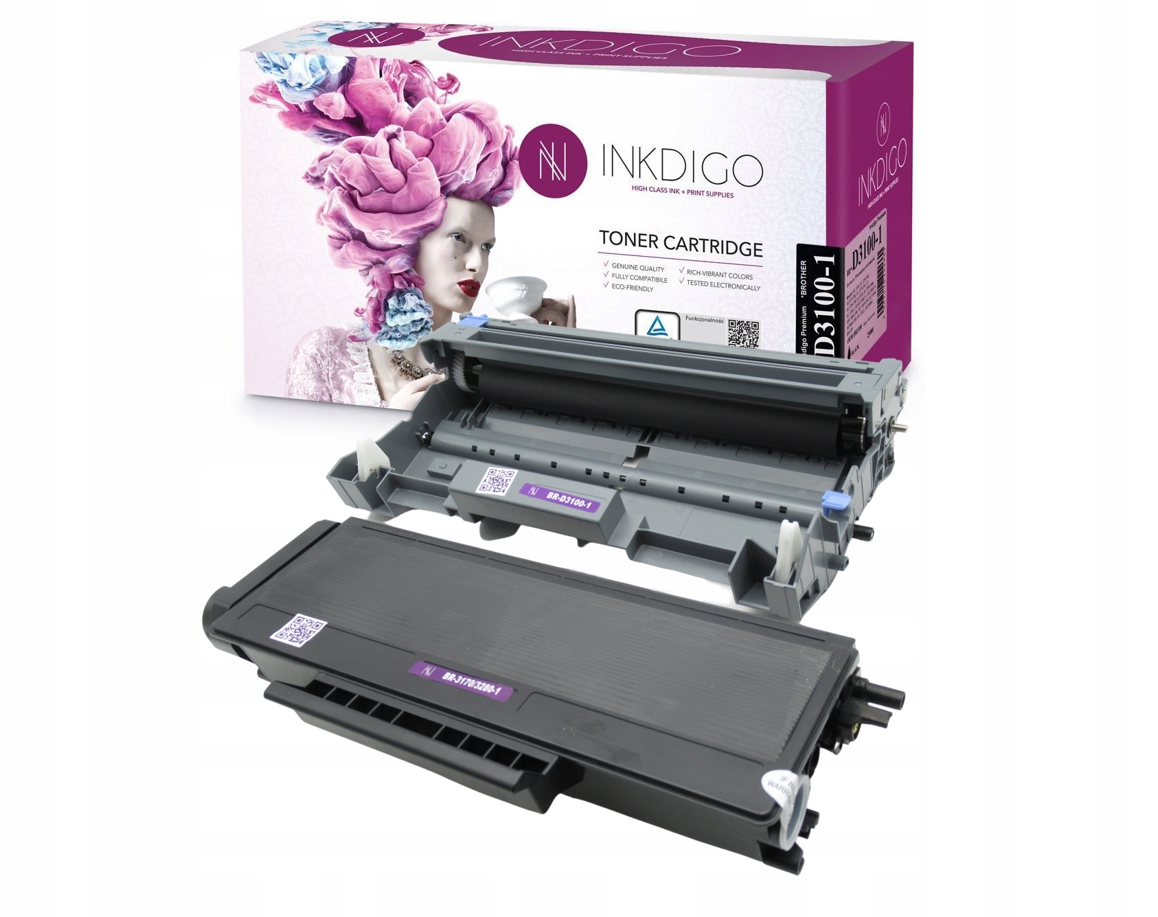 TONER + BĘBEN DO BROTHER DR-3100 TN-3170 DCP-8060