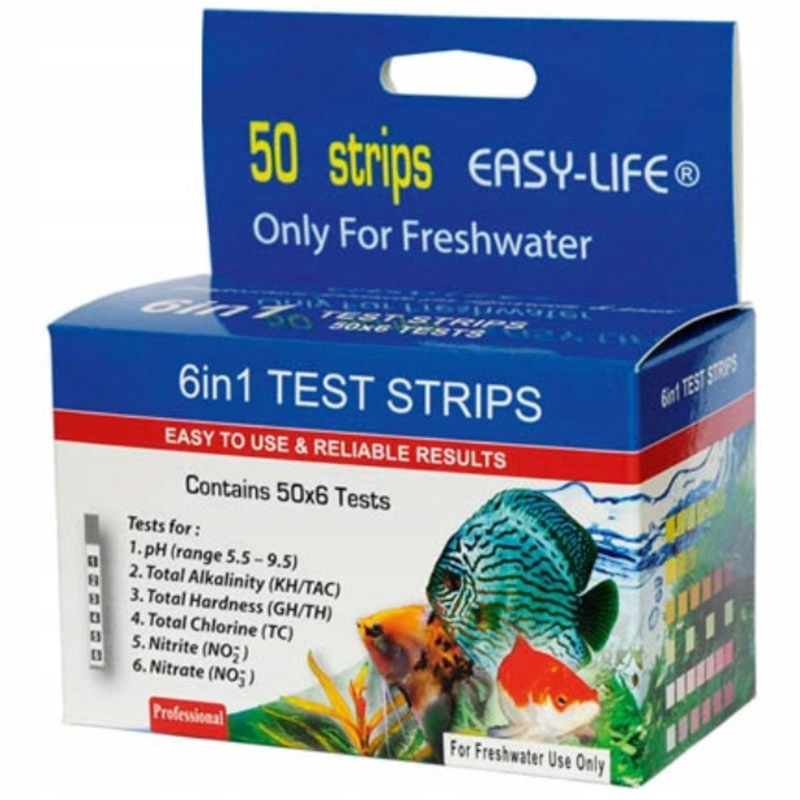 Levně Easy Life test 6v1, 50 proužků (TST61)