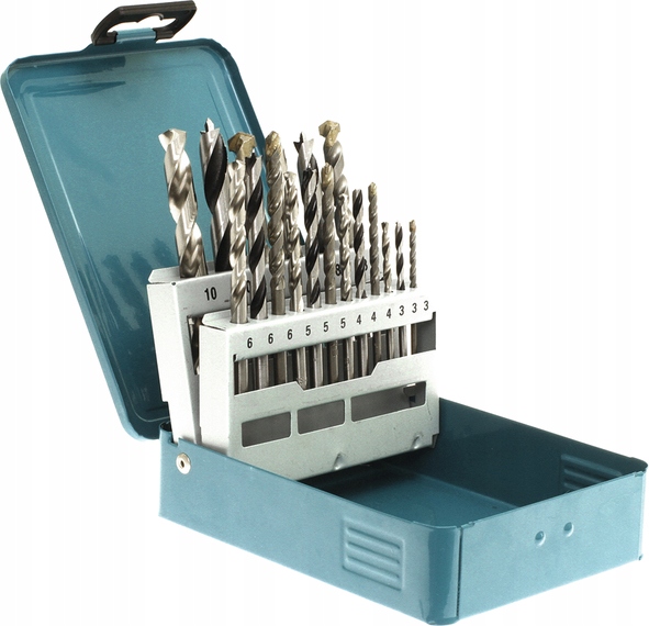 

Makita zestaw wierteł do drewna metalu betonu