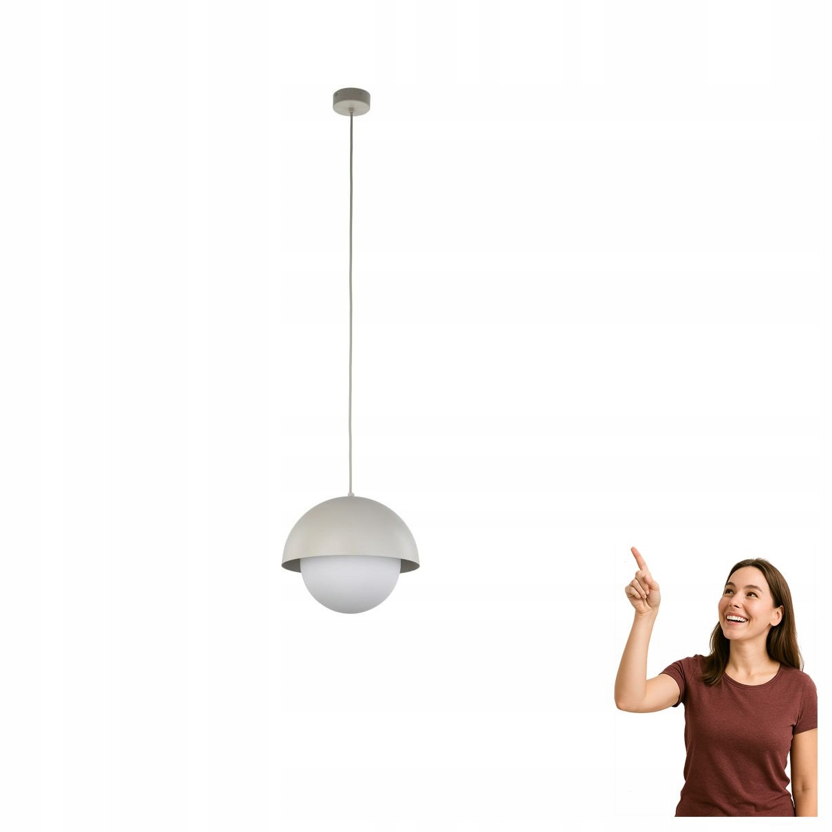 Závěsná lampa Bono Beige 10274 Tk Lighting