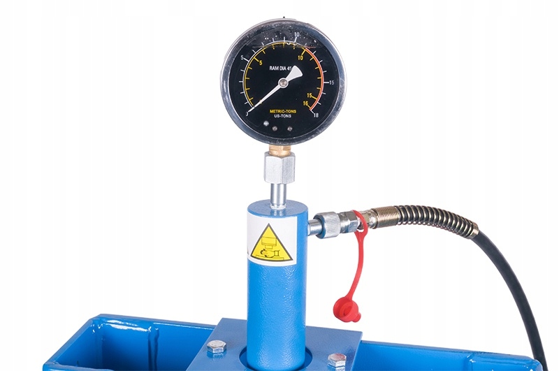 PROMA PRASA 10T PNEUMATYCZNO-HYDRAULICZNA PRASA HYDRAULICZNA 10TON Kod producenta 25000053