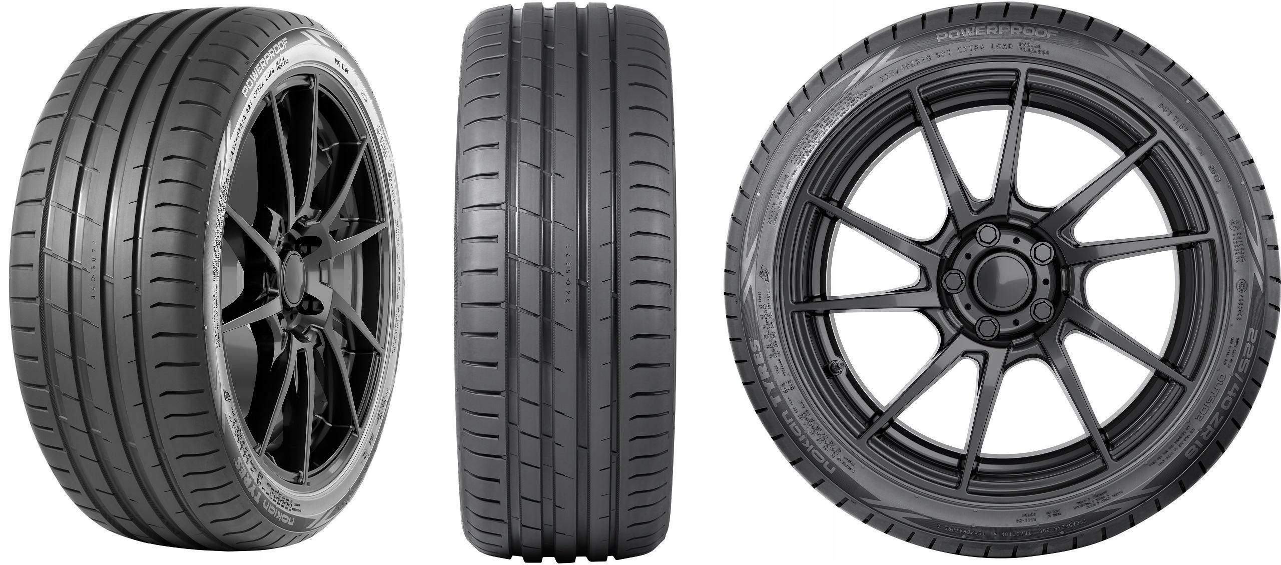 4X 275/45/20 y Nokian POWERPROOF позашляховик