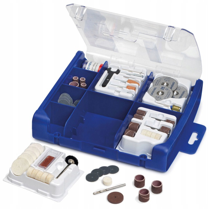150 ELEMENTOWY ZESTAW AKCESORIOW 724 DREMEL Producent code 2615S724JA