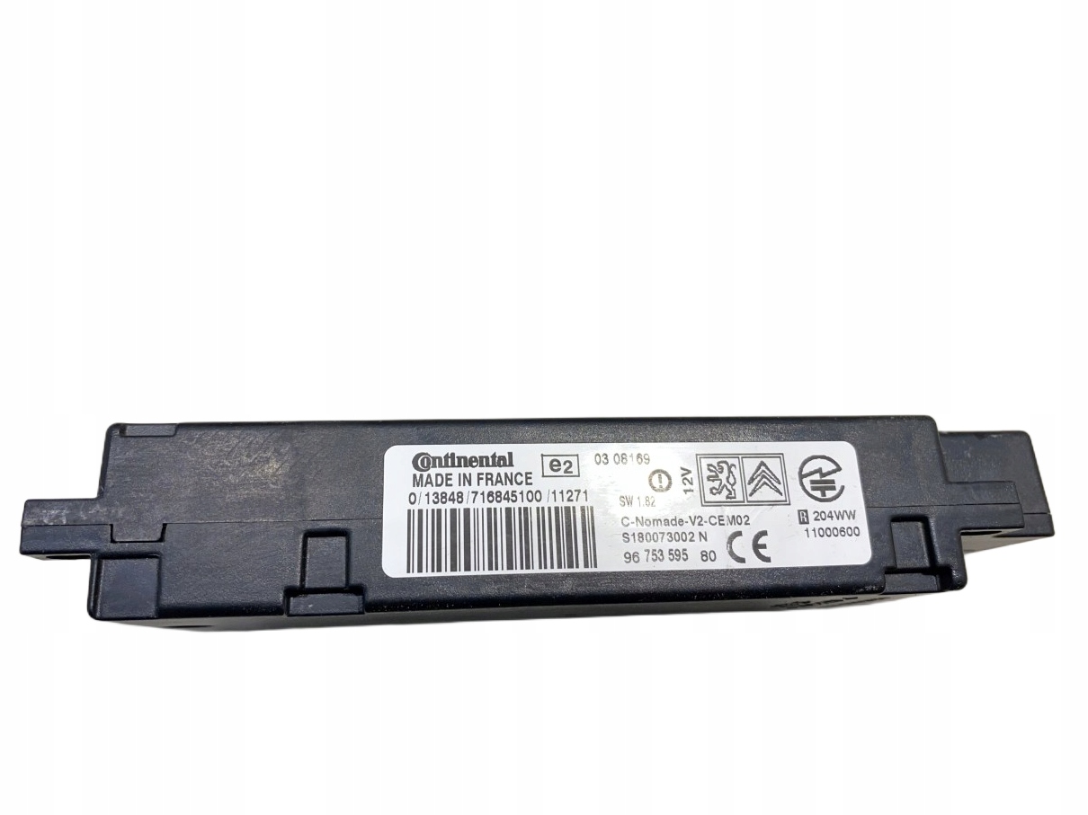 modulo BLUETOOTH CITROEN C3 II 9675359580