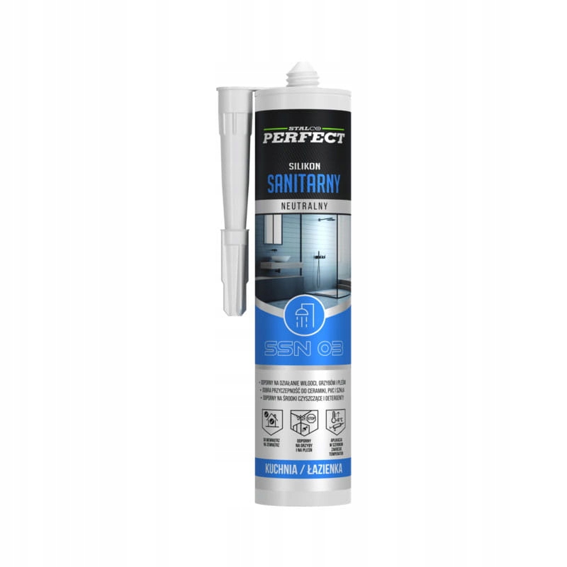 

Stalco Silikon sanitarny biały Ssn 03 280 ml