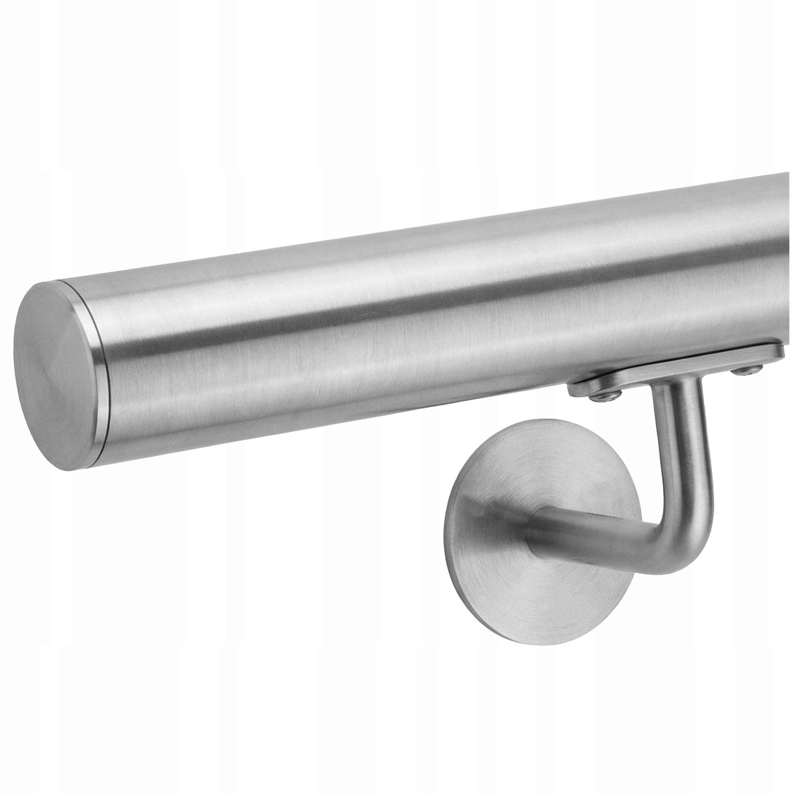 Stěnové zábradlí 290 cm Schodišťové Kombinovaná Nerezová Ocel Aisi 304 Satén M8