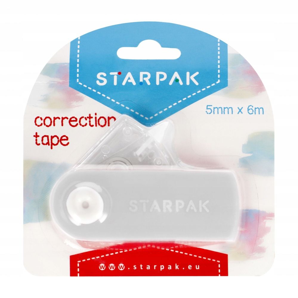 KOREKTOR W TAŚMIE 5 MM 6 M STARPAK 507204
