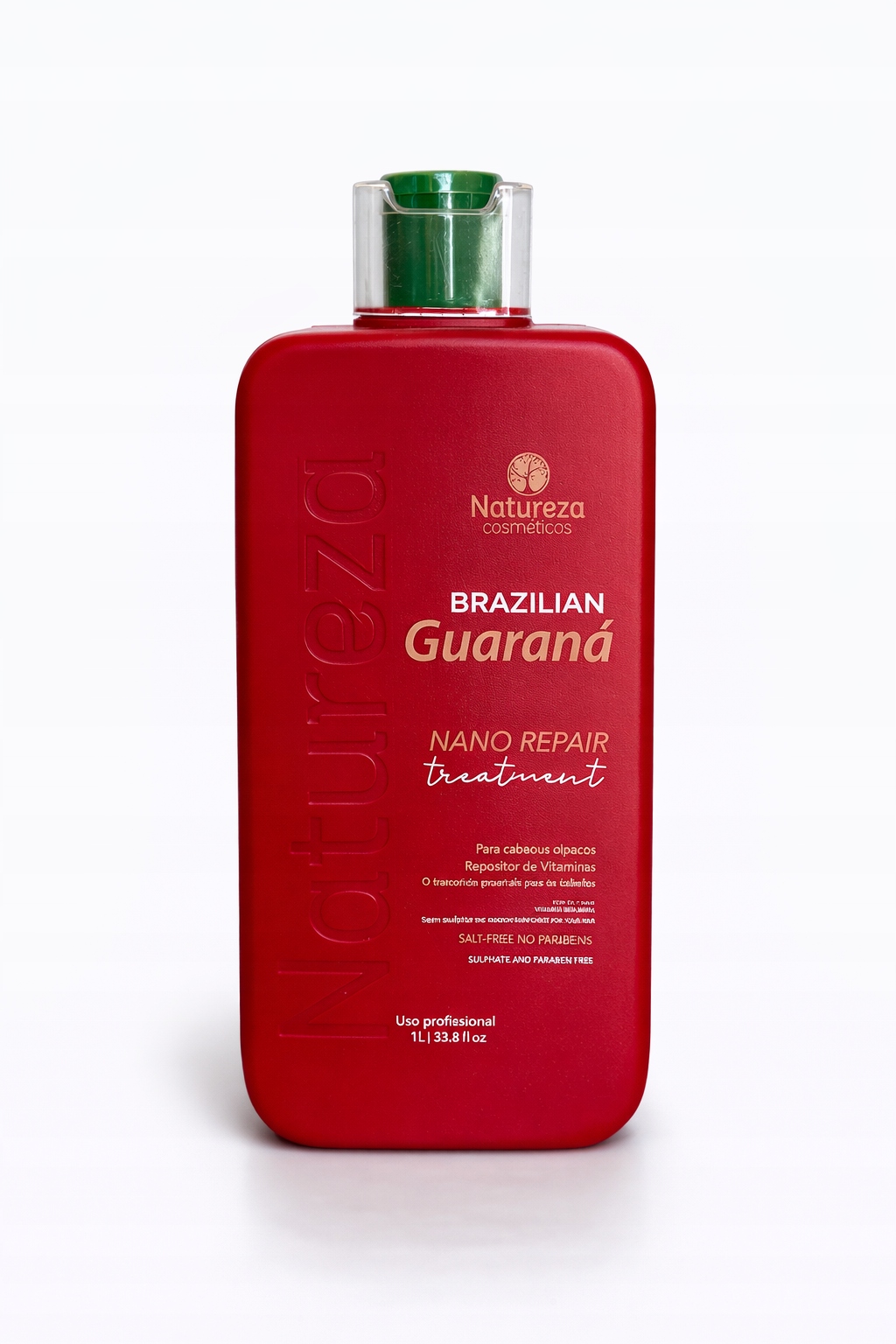 Nanoplastia Na Vlasy Natureza Brazilian Guarana Nano Repair 1L My_hair_pl