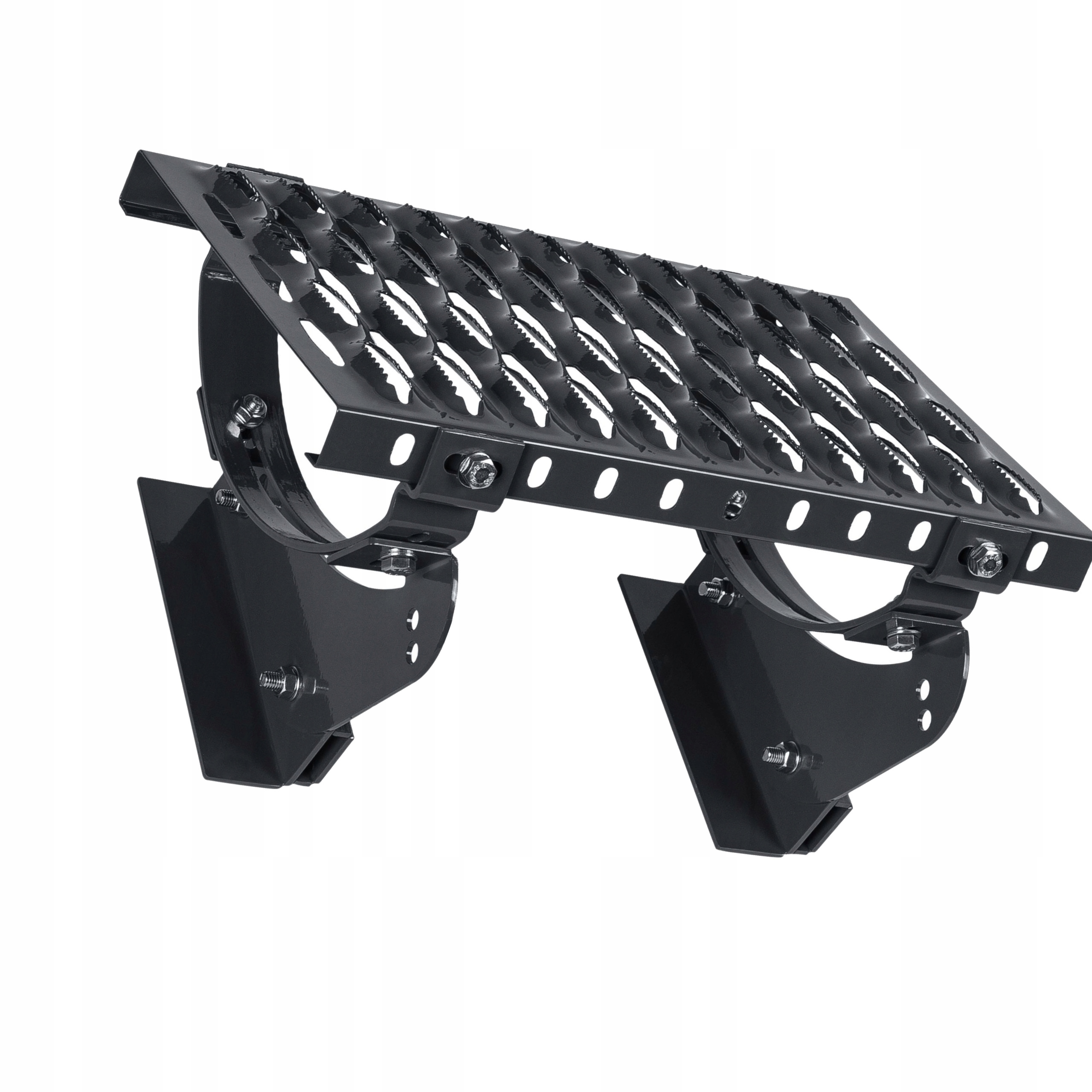 Kompletna ława kominiarska 60 cm na rąbek stojący Antracytowa Ral 7016