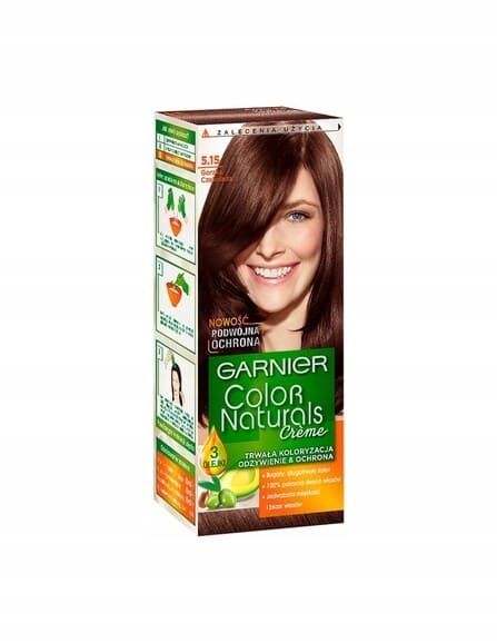 

Garnier Color Naturals farba 5.15 Gorzka Czekolada