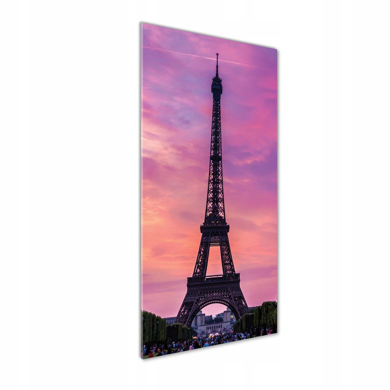 

Foto obraz na szkle Wieża Eiffla Paryż 50x125 cm