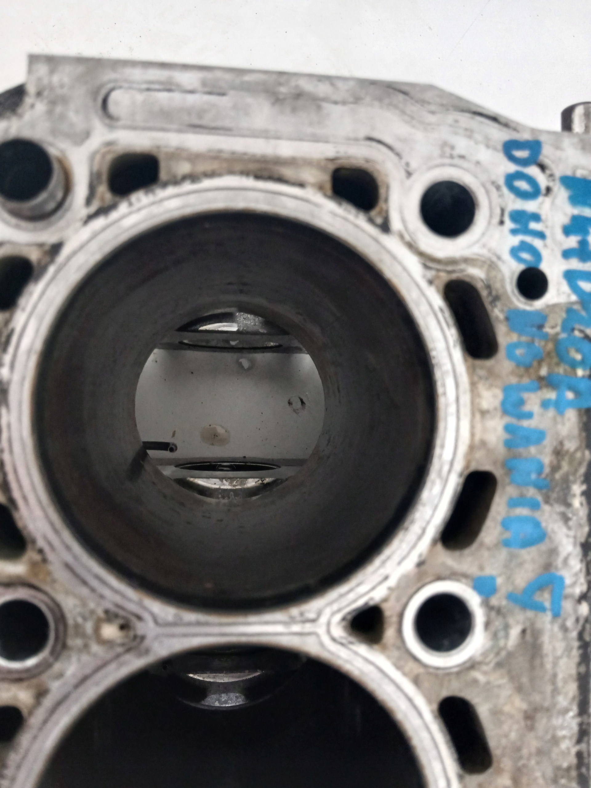 BLOK des motors BMW E60 E61 N47D20A 7811138