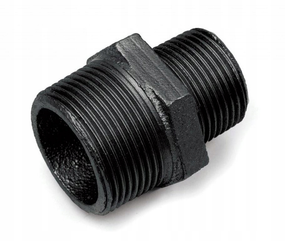 

Nypel redukcyjny czarny 1" x 1/2