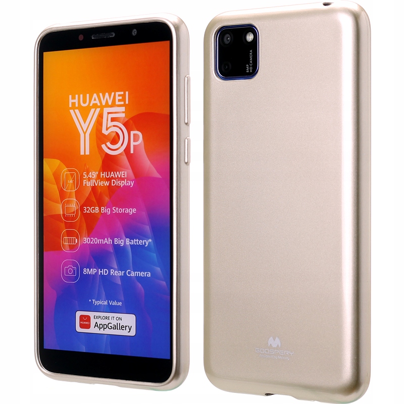 

Etui Mercury Goospery + Szkło do Huawei Y5P