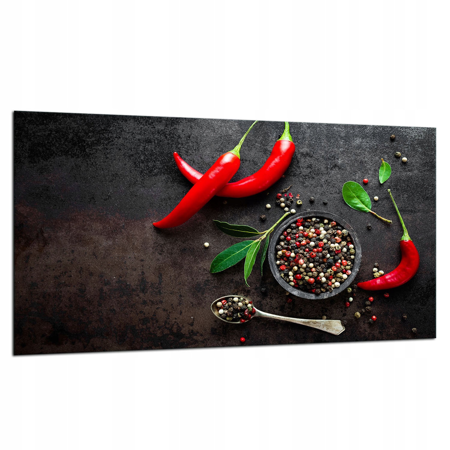7v1 Skleněná Ochranná Deska Na Sporák 90X52 Chilli