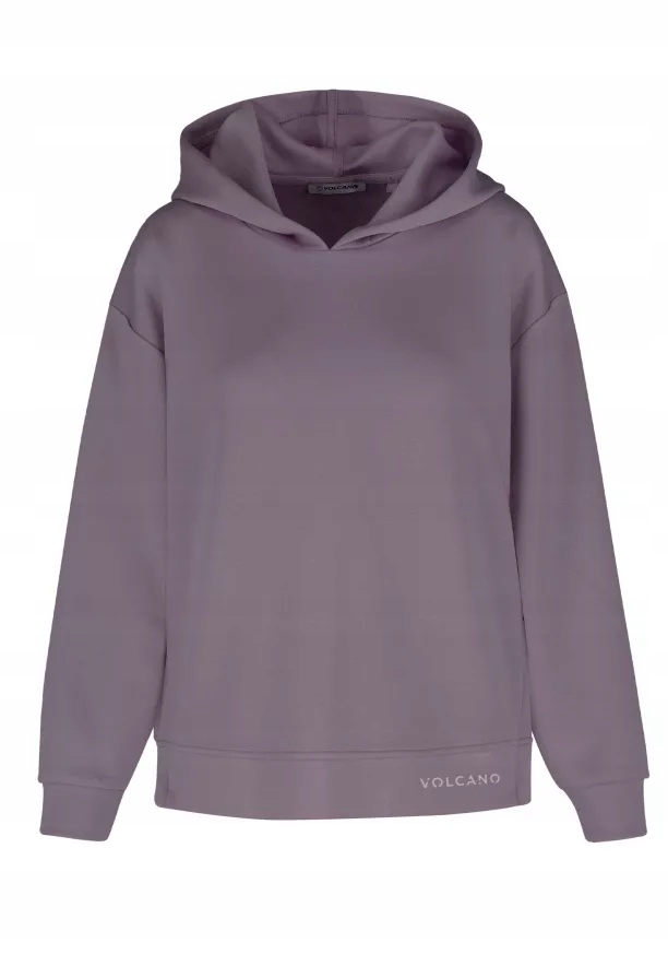 Volcano mikina s kapucí vřesová B-mida S