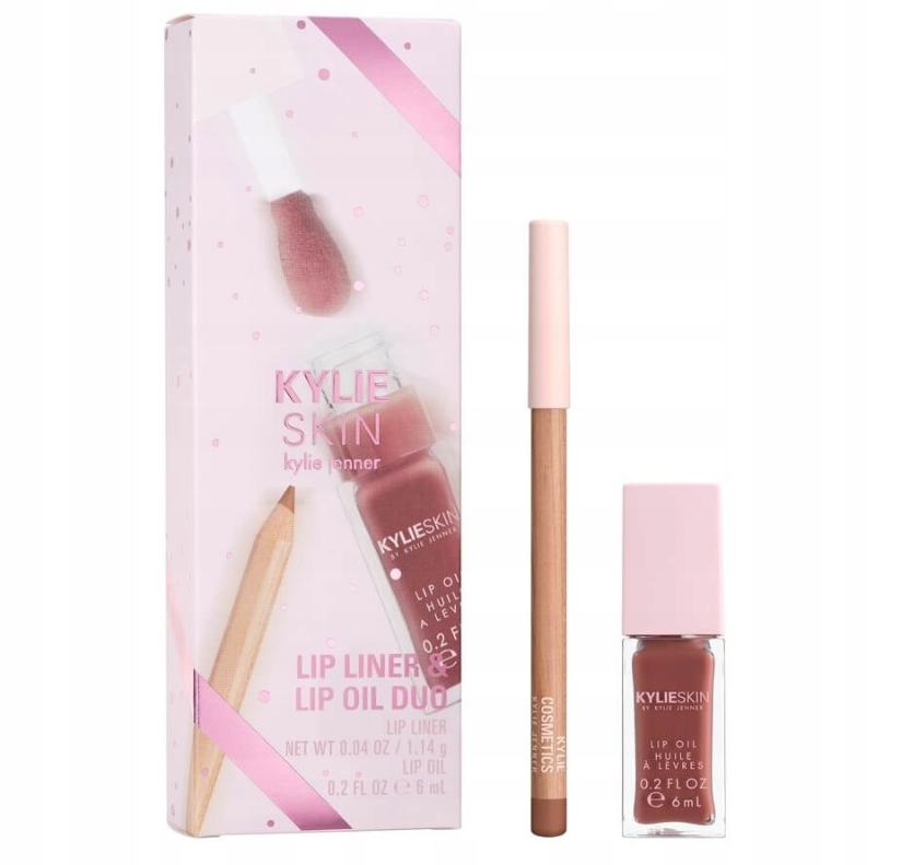 Kylie Jenner Skin zestaw upominkowy konturówka i olejek do ust