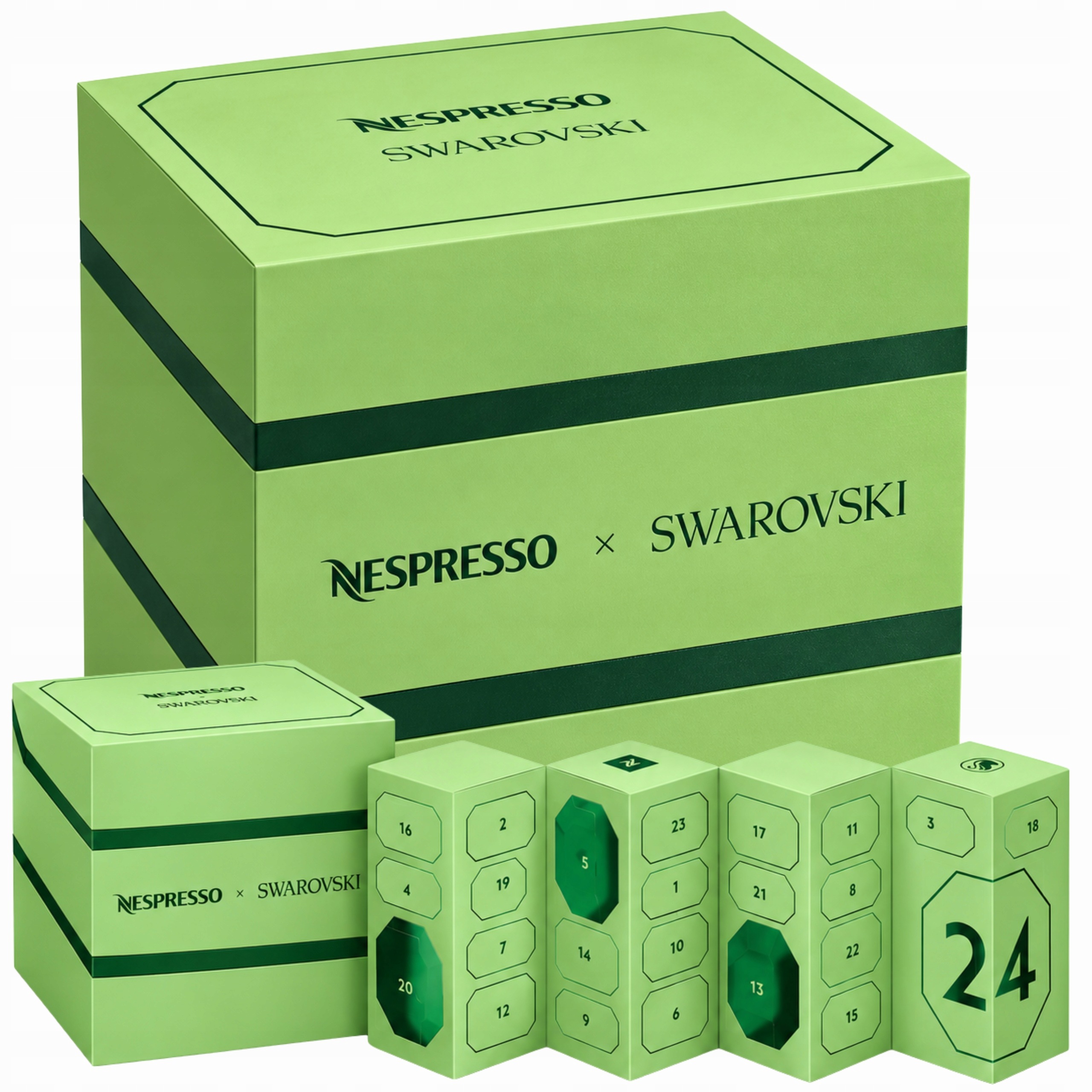 Kalendarz Adwentowy Nespresso x Swarovski Vertuo Kapsułki Kawa