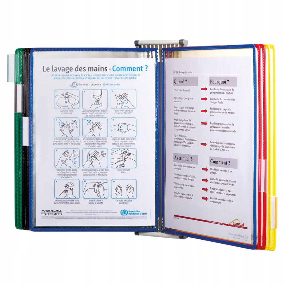 Naścienny System Prezentacyjny Tarifold A4 10PANEL