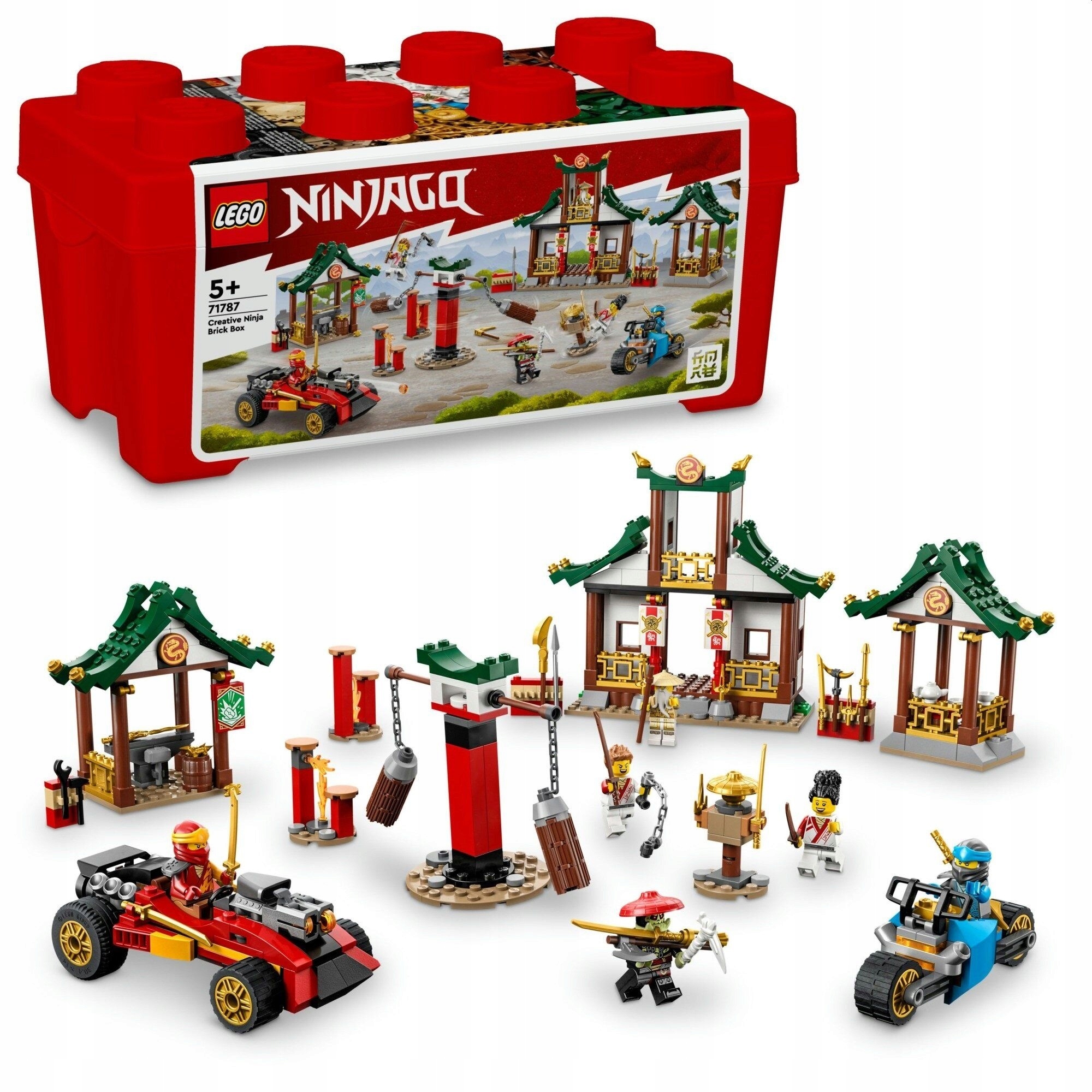 Lego Ninjago Kreativní Krabička S Kostkami Sada 71787 530 Dílků XXL