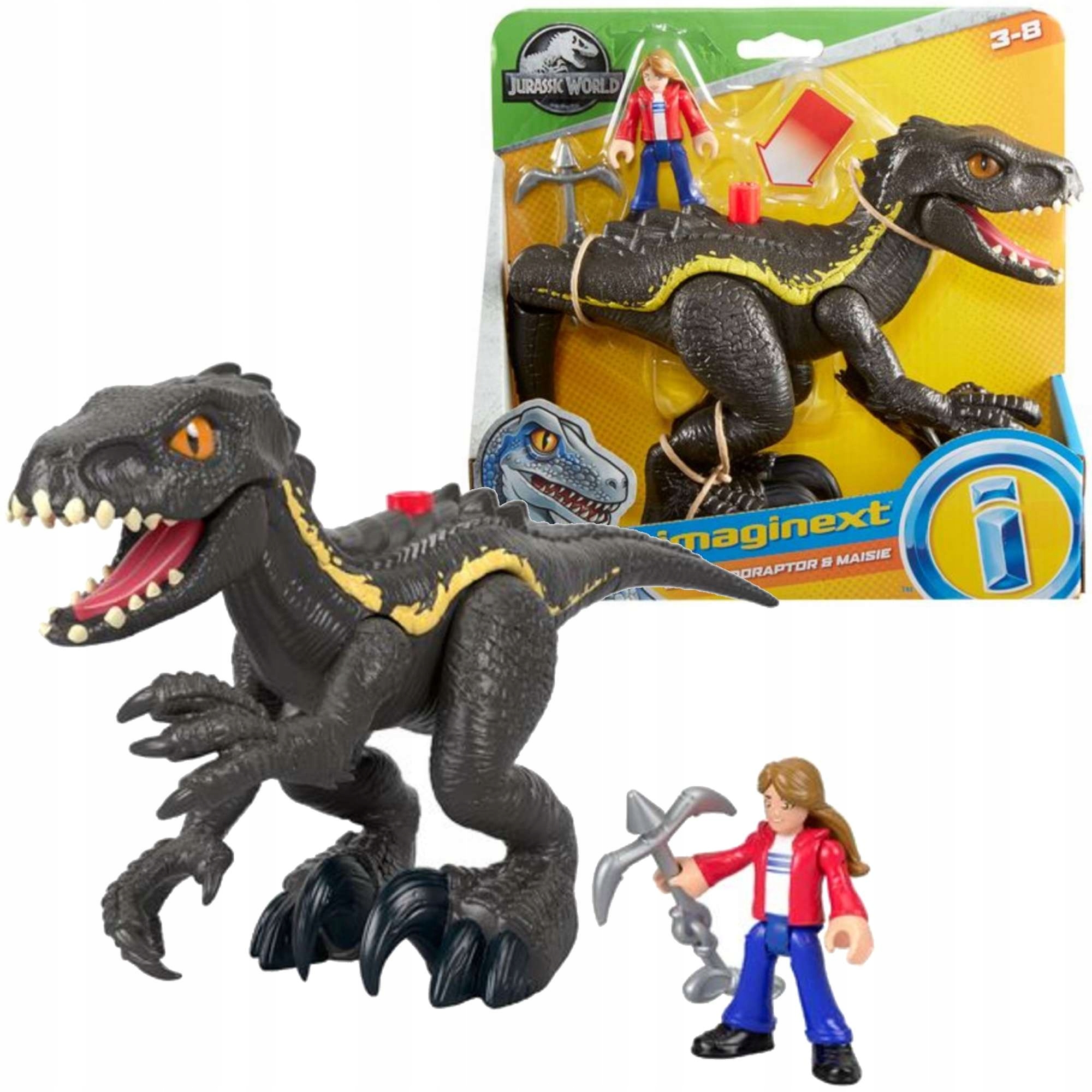 

Park Jurajski Jurassic Dinozaur Indoraptor I Maise