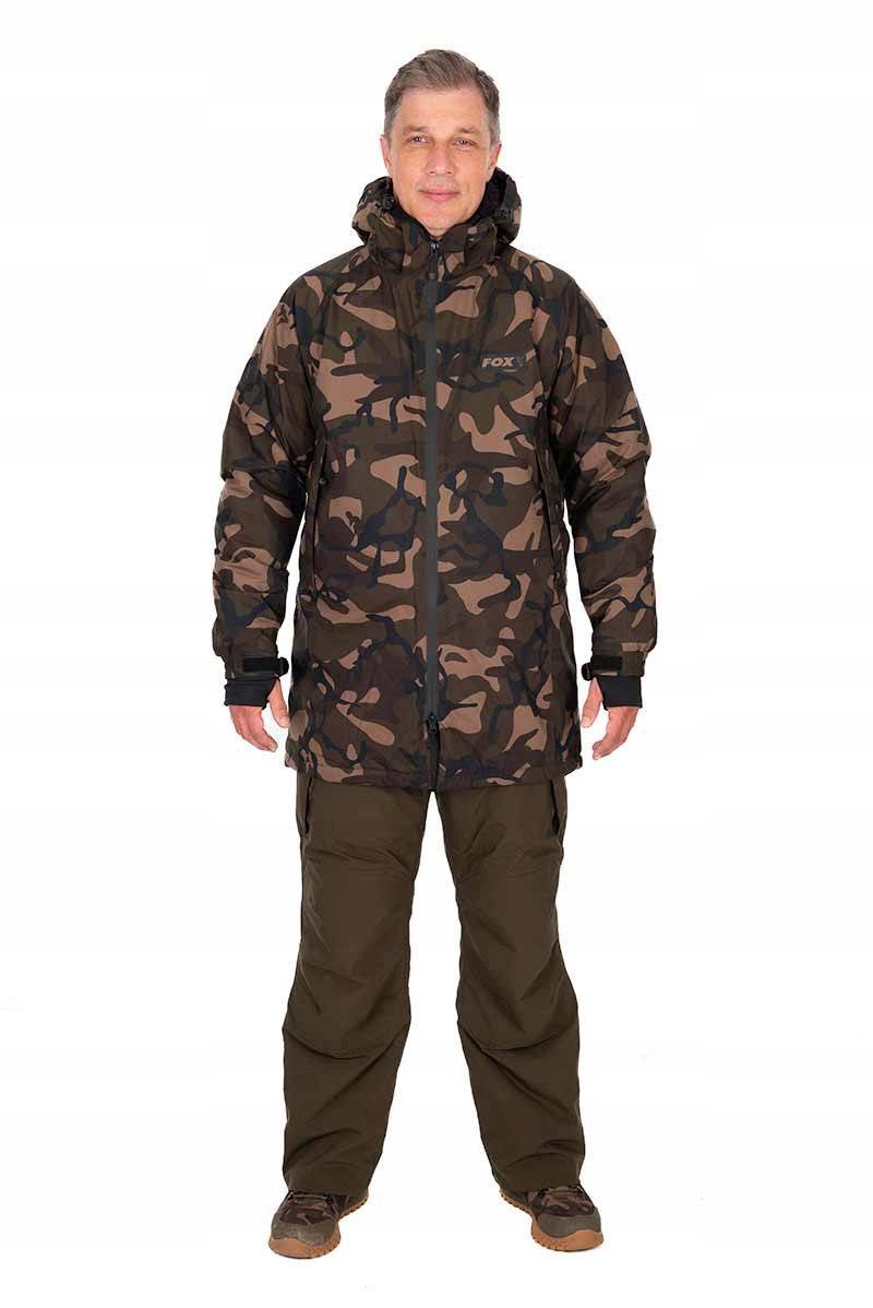 Fox Bunda Camo Sherpa Tec 3/4 Jacket Limited L
