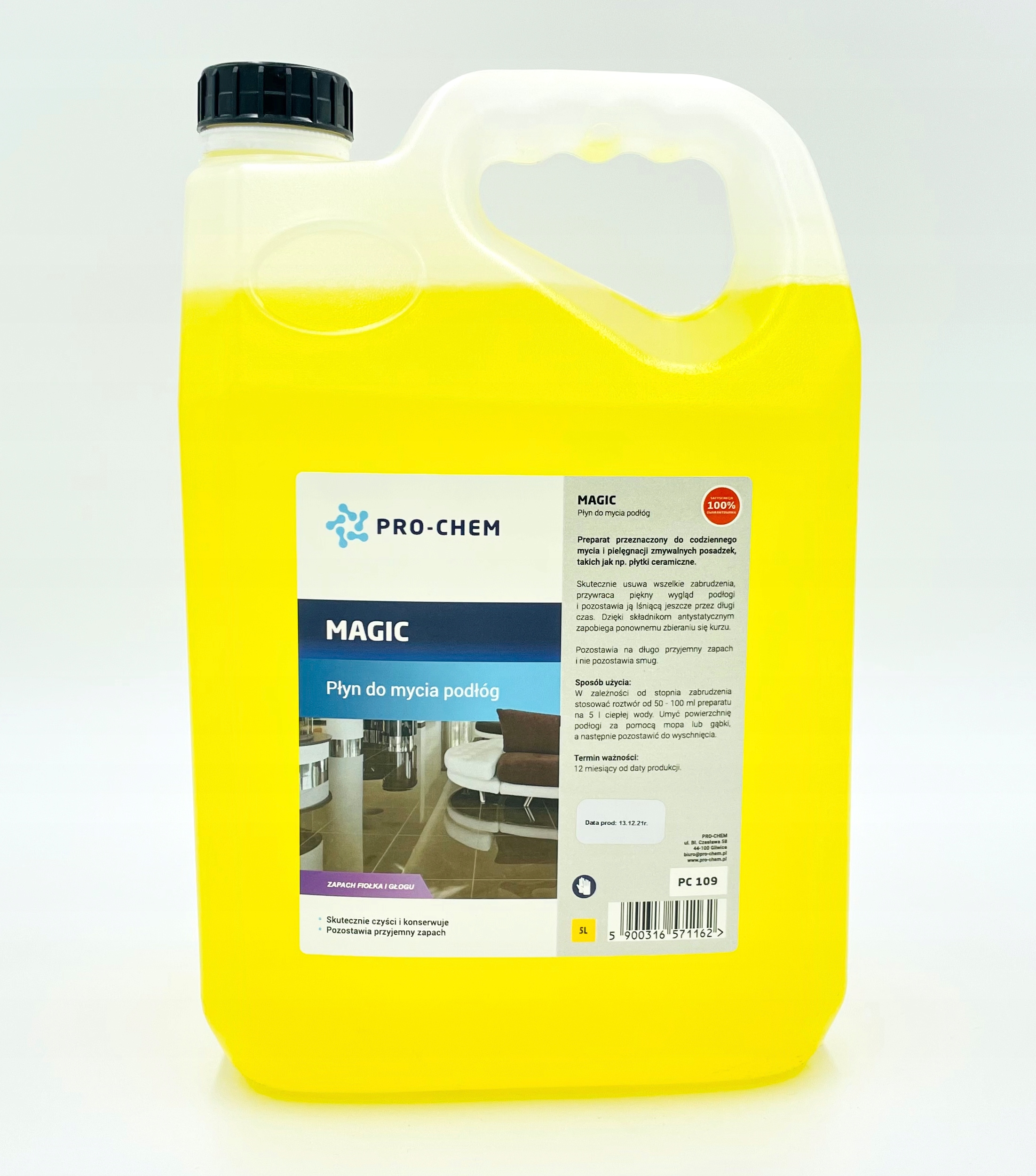 

Magic 5L Płyn Do Mycia Podłóg Pro-chem Polska