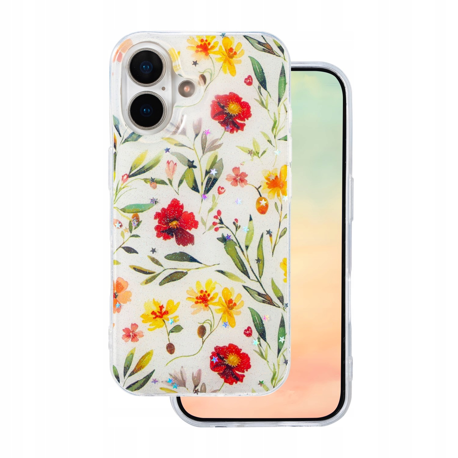 Telforceone Nakładka Etui Glow Glam Do Iphone 17 Pokrowiec Ochrona Telefonu