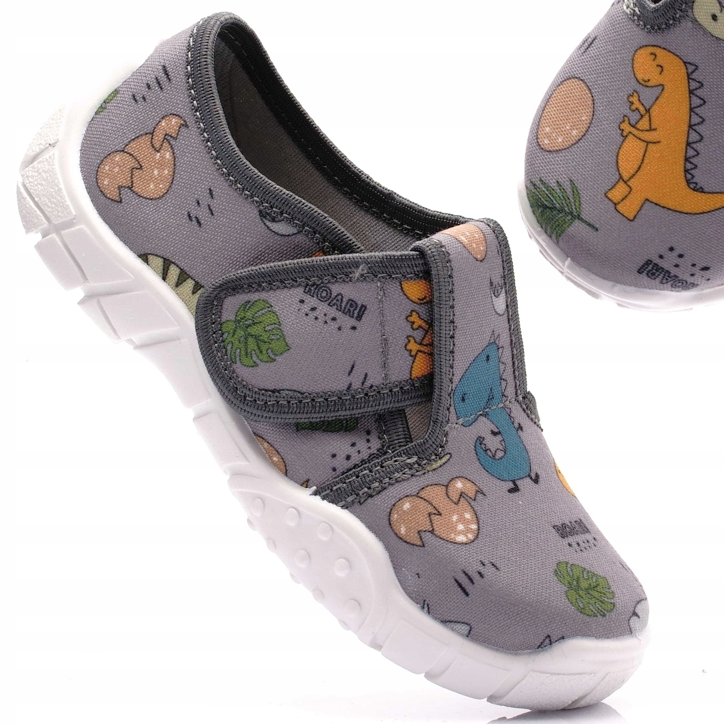 KAPCIE SZKOLNE CHŁOPIĘCE DINOZAUR RZEPY 31