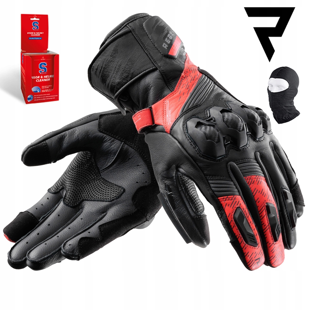 Motocyklové Rukavice Rebelhorn Viper Športové Mestské Kožené Darček