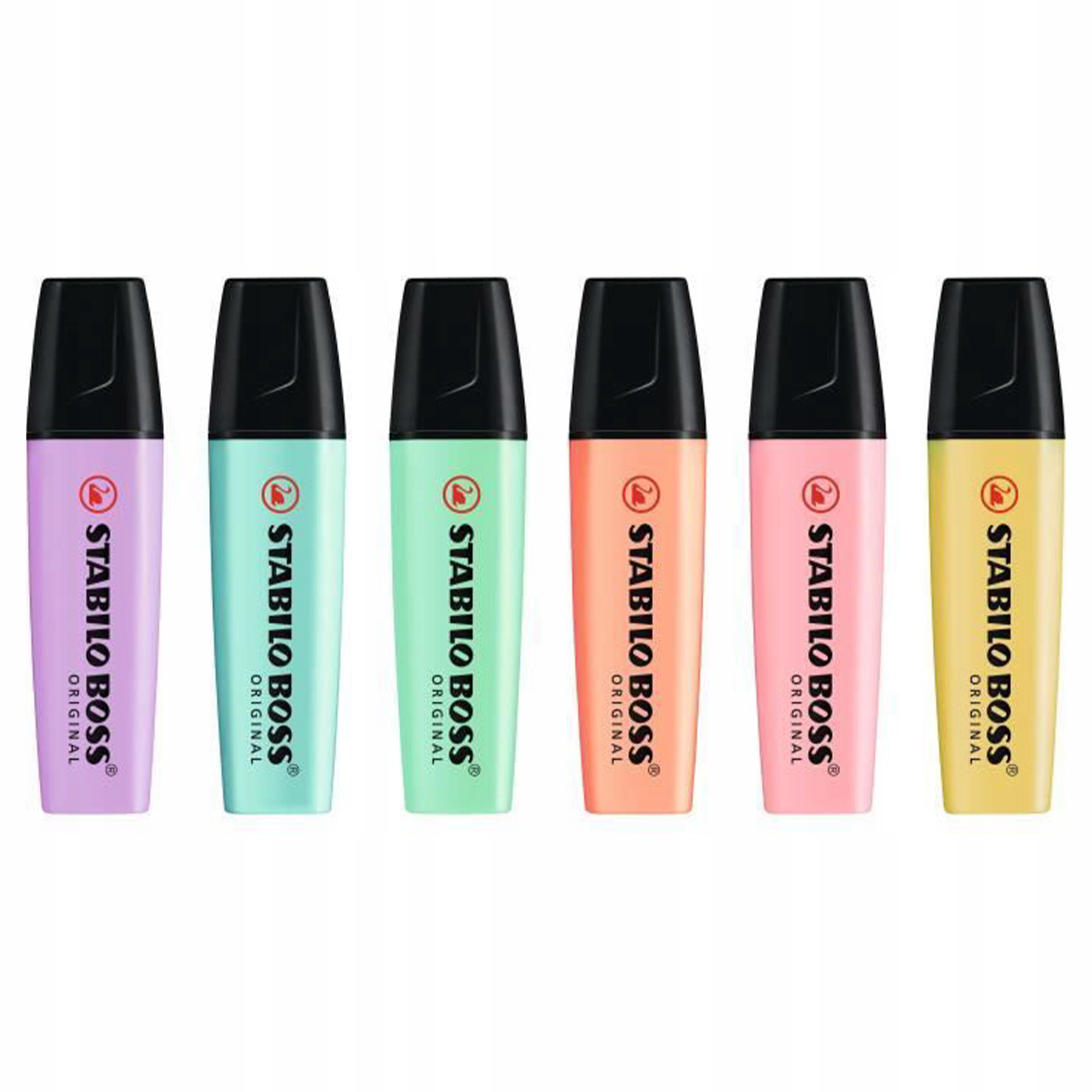 ZAKREŚLACZE STABILO BOSS ORIGINAL 6 KOL PASTEL Kod producenta 70/6-2