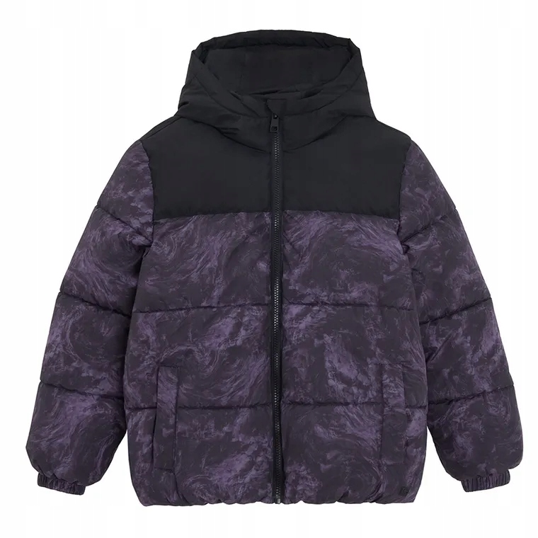 Cool Club kurtka zimowa czarno-fioletowa Waterproof 140
