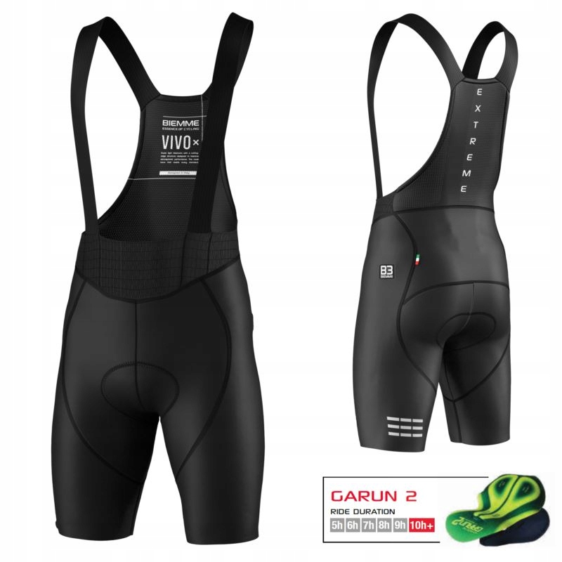 Biemme Vivo Extreme Kraťasy černé XXL