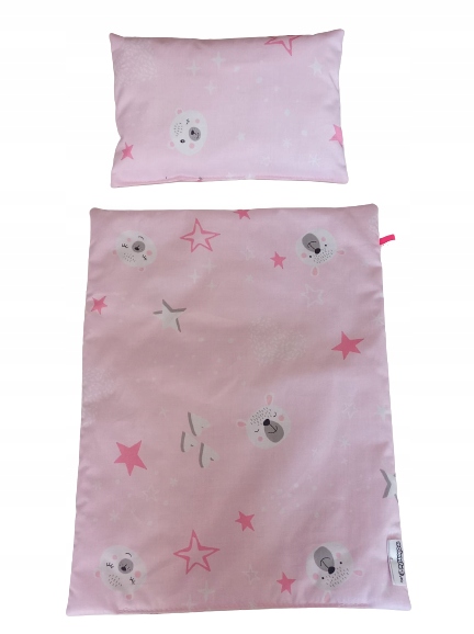 POŚCIEL DLA LALKI LALEK DO WÓZKA ŁÓŻECZKA KOŁYSKI