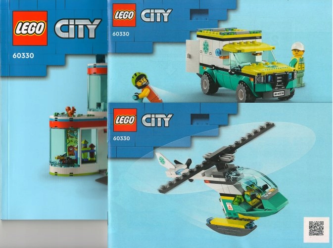

Lego Instrukcja 60330 Hospital Nowa