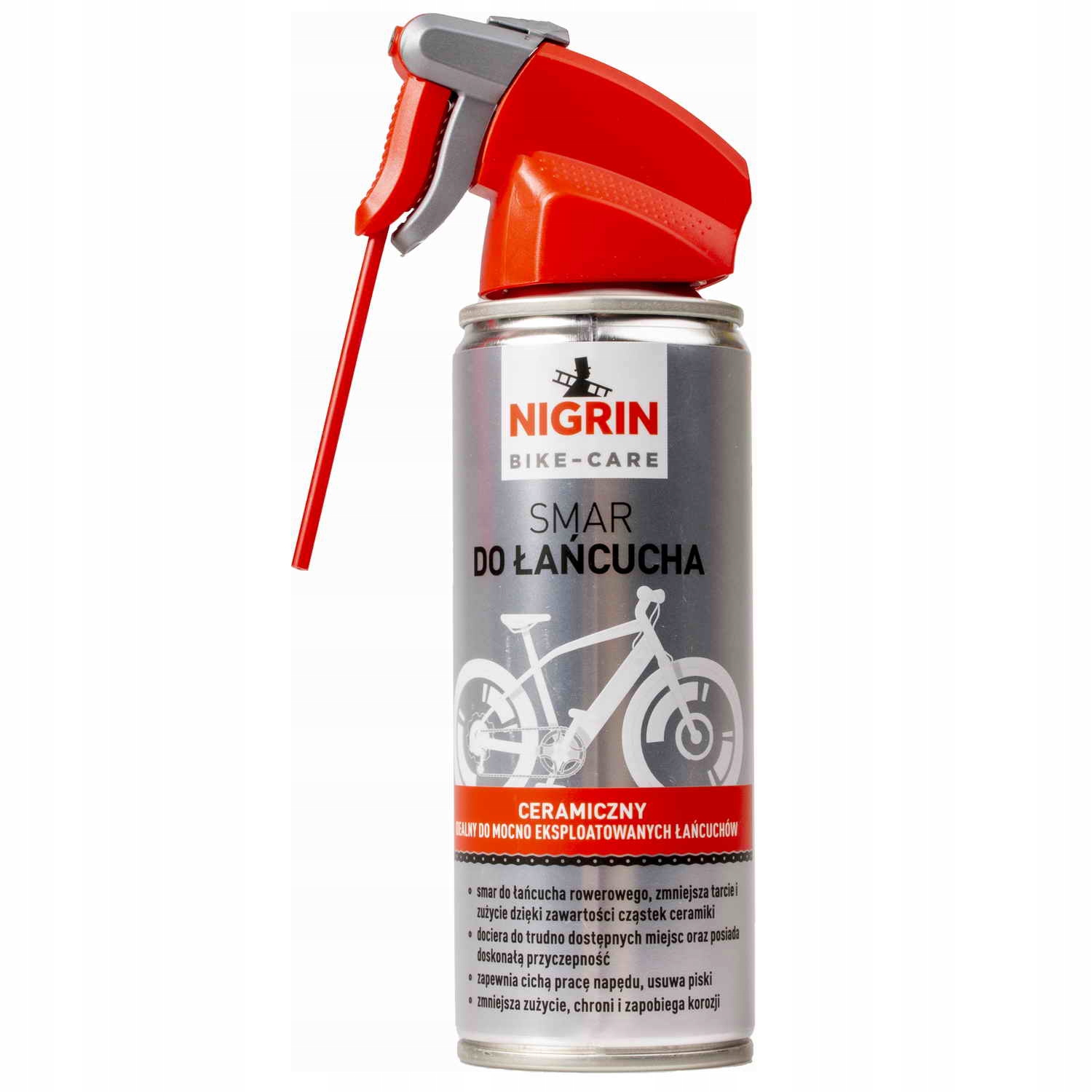 

Nigrin Smar Rowerowy do Łańcuchów Ceramiczny 200ml