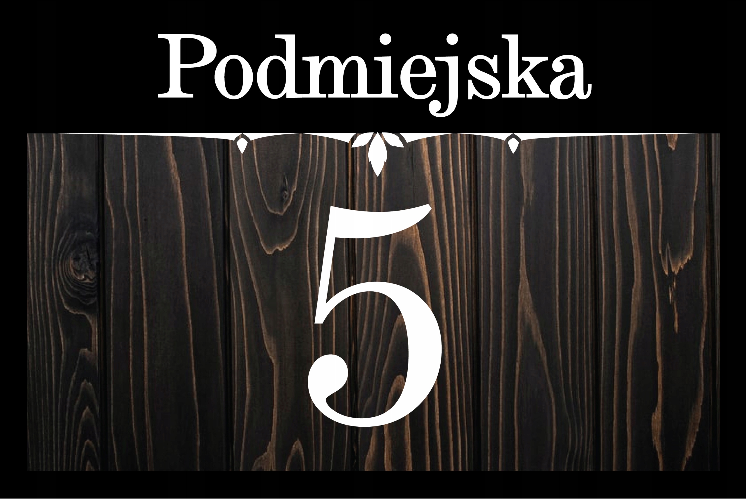 TABLICA TABLICZKA ADRESOWA NUMER DOMU 40x30 Wo NEW